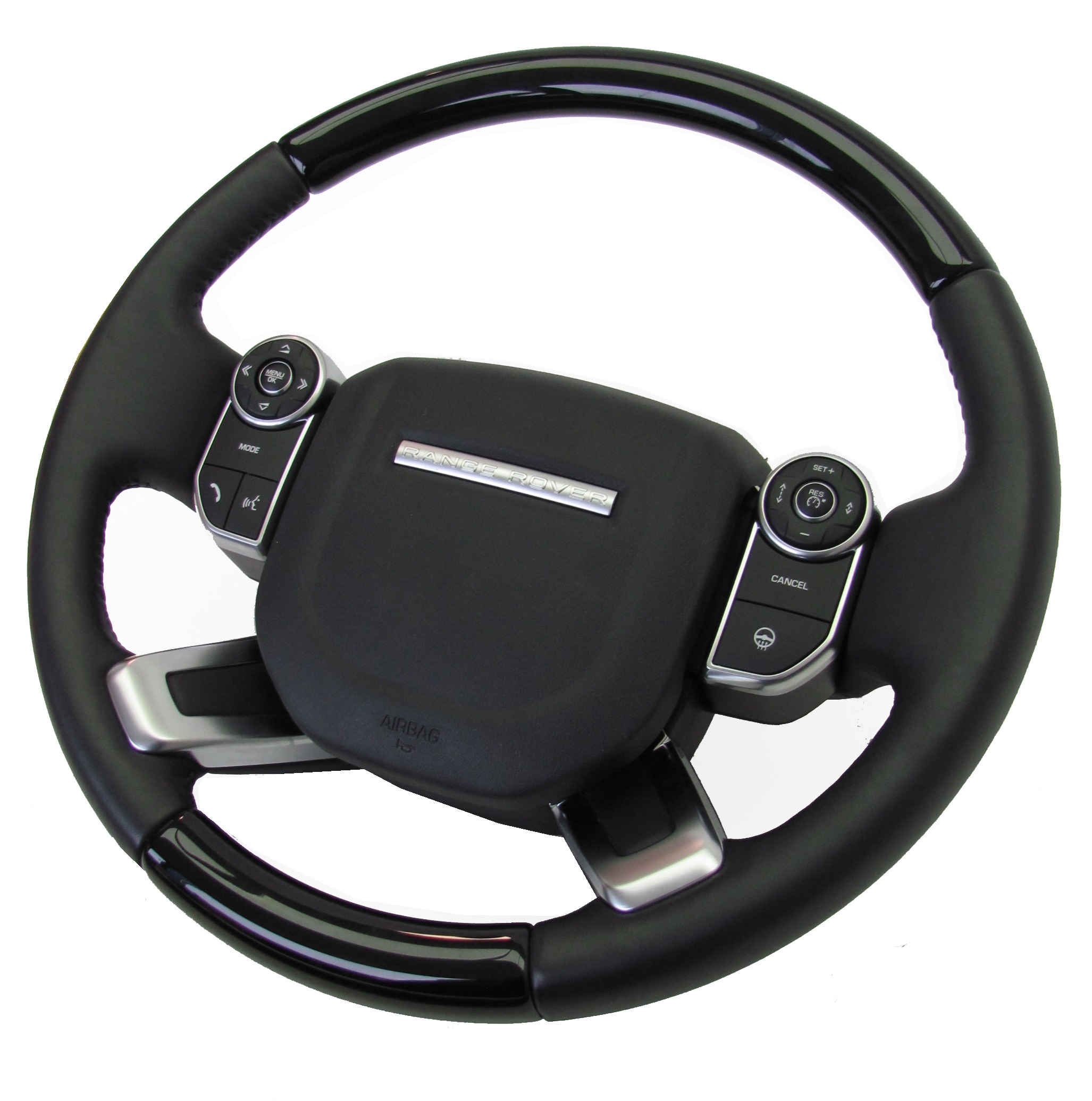 Range Rover L405 2013 steering wheel grand black interior heated paddle